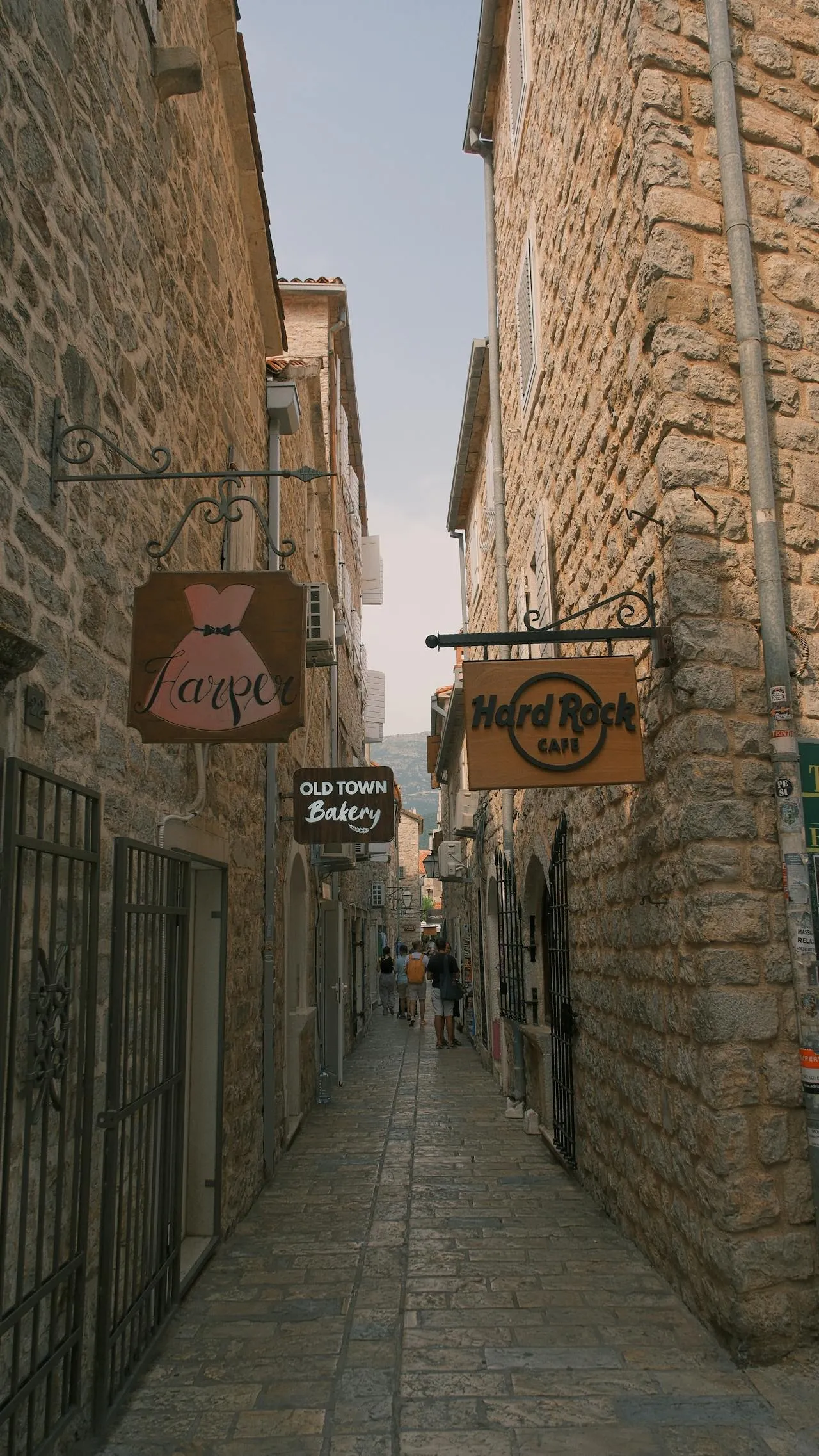 Budva Old Town peninsula